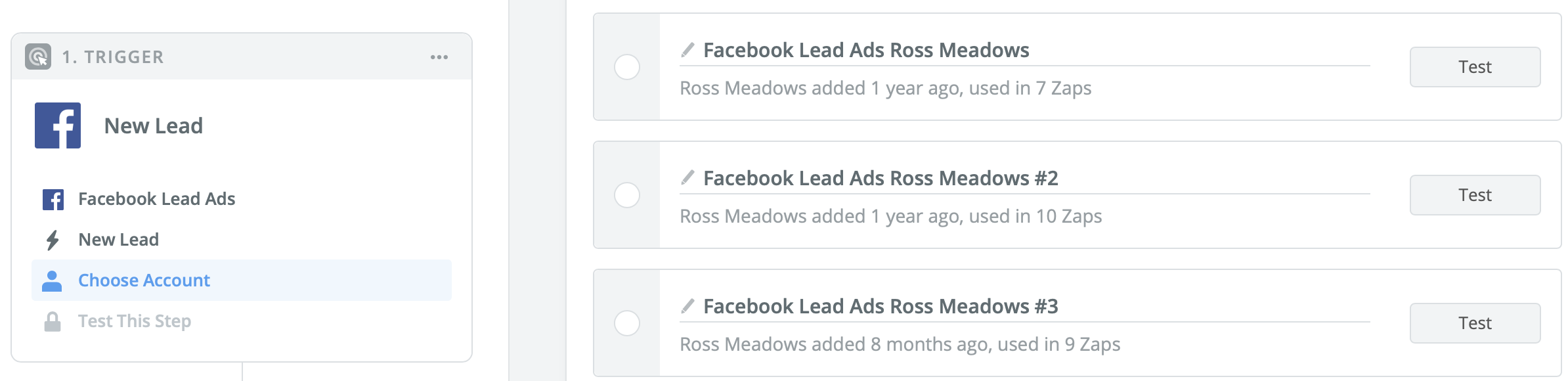 Connect Facebook to Zapier to email lead ads automatically