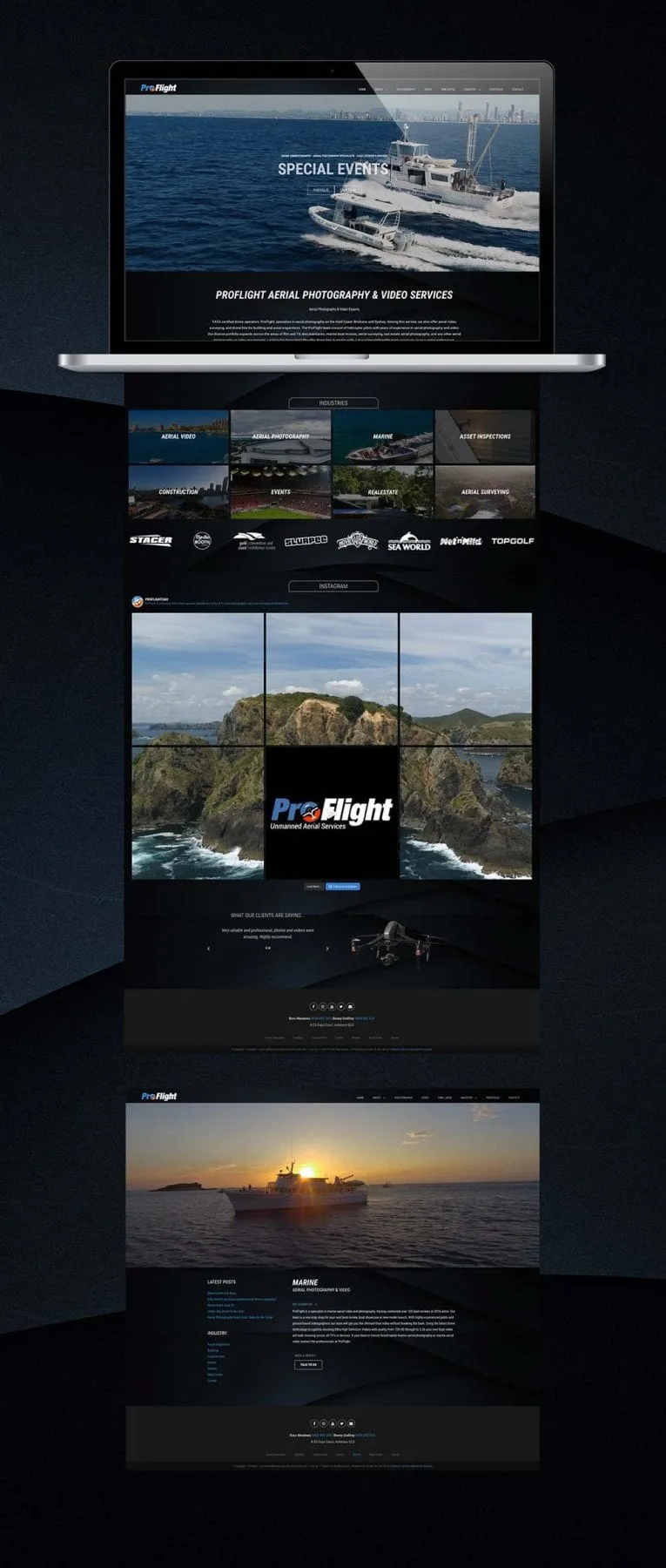 Proflight Web Design Portfolio