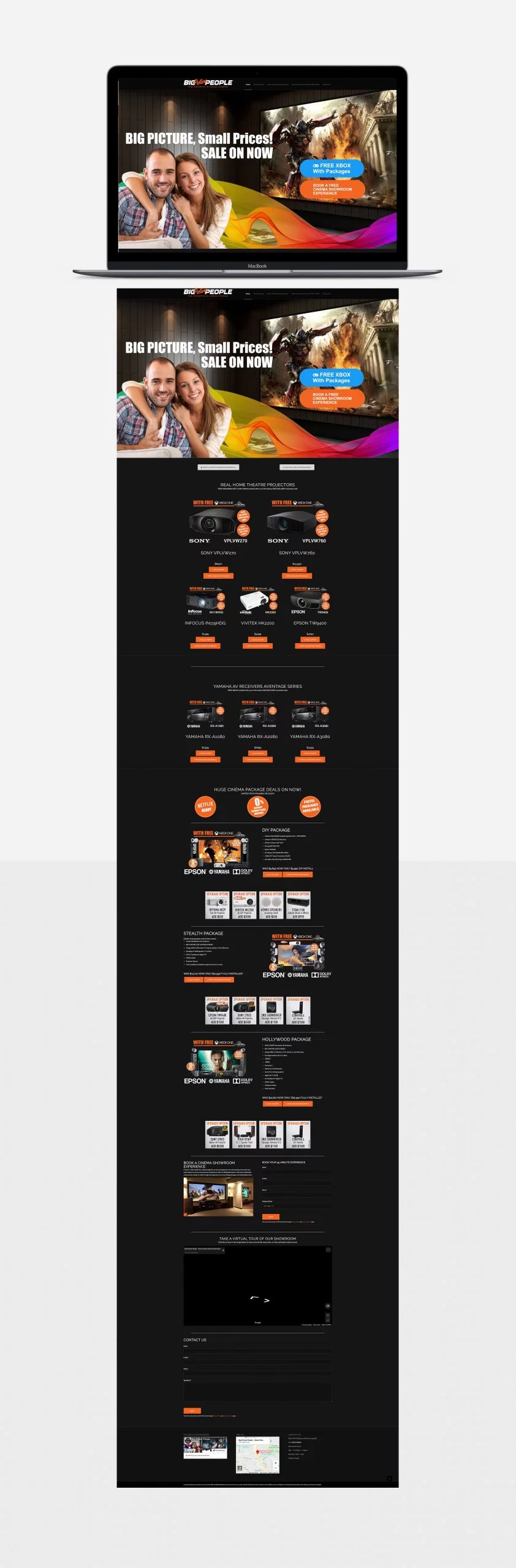 Big Picture People Website Design Portfolio
