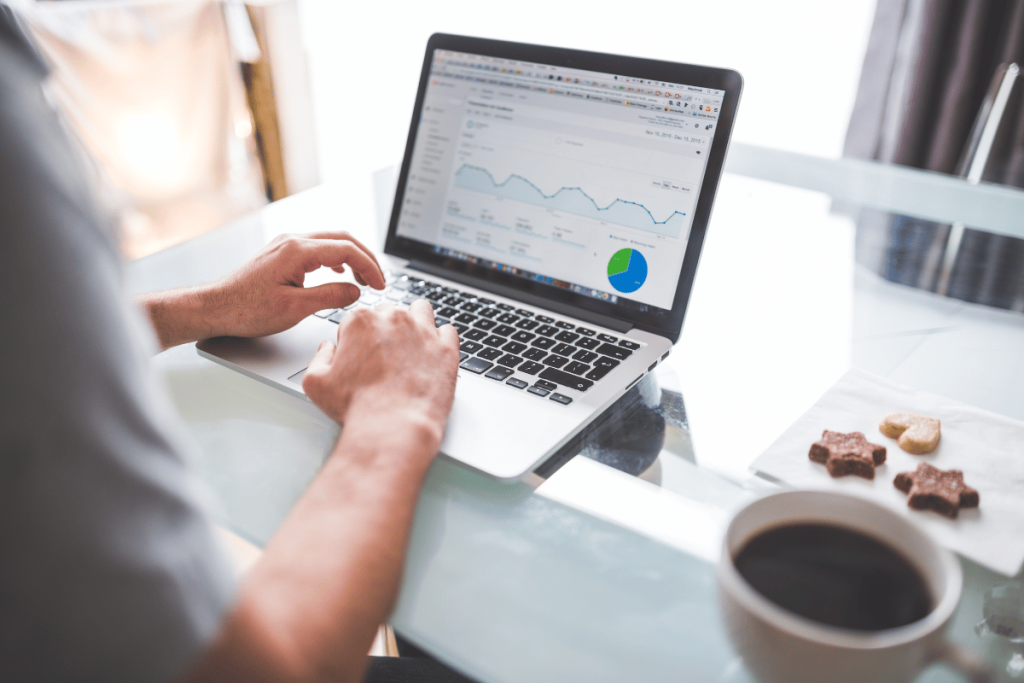 Google Analytics 4 dashboard